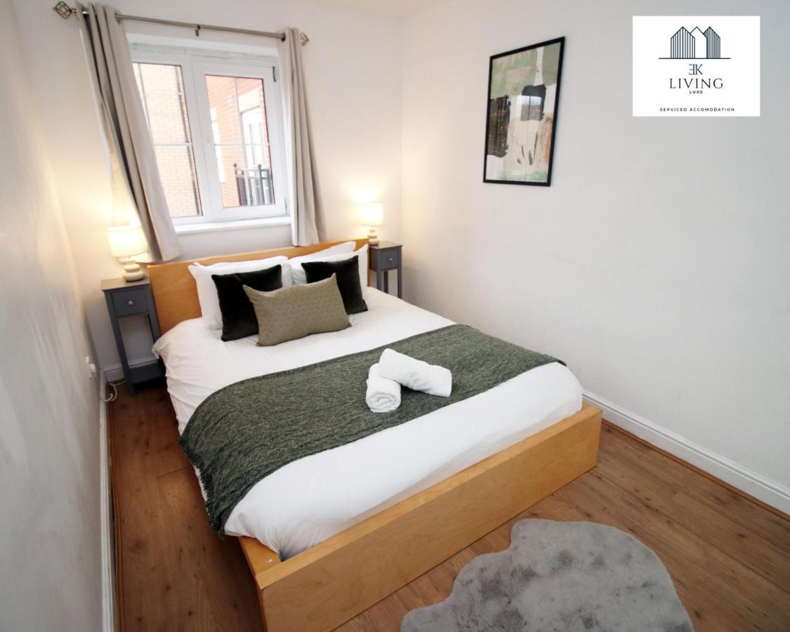 Spacious 3 Bedroom Duplex Apartment On Cardiff Bay - Free Parking & Wifi By Ekliving Luxe Short Lets & Serviced Accommodation מראה חיצוני תמונה