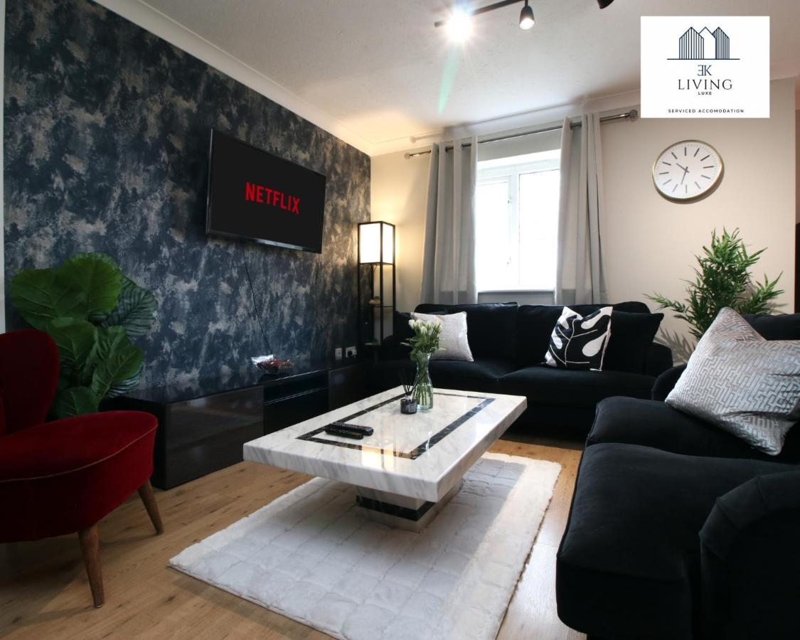 Spacious 3 Bedroom Duplex Apartment On Cardiff Bay - Free Parking & Wifi By Ekliving Luxe Short Lets & Serviced Accommodation מראה חיצוני תמונה
